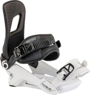Nitro Rambler Men's Snowboard Bindings, Raw, Large