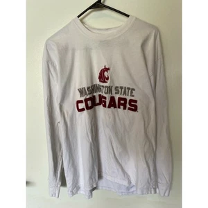 Washington State Cougars Long Sleeve T Shirt Size (20.5x23.5) - Picture 1 of 8