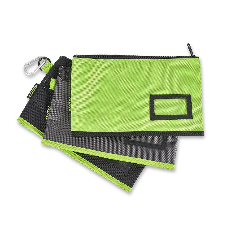 Heavy Duty Utility Pouches, Tool Pouches with Carabiner Hooks, Tool Belt Acce... - Image 1 of 1