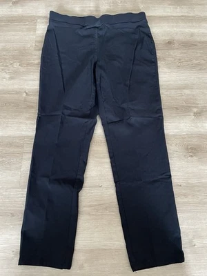 Pantalones de vestir para mujer Style & Co negros elásticos pierna recta talla grande Foto 1 de 4