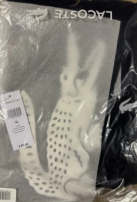 Lacoste мужчин крокодила печать пижамы брюки эластичной 3H5462 темно-синий XL новый - Изображение 1 из 4