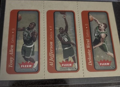2004-05 Fleer Tradition Tony Allen Al Jefferson & Delonte West #253 novato radiocontrol Foto 1 de 2