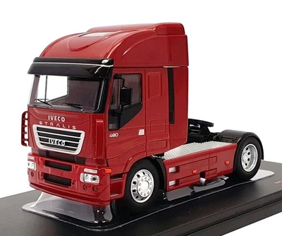 Ixo 1/43 Scale Diecast TR086 - 2012 Iveco Stralis Truck - Deep Red - Image 1 of 4