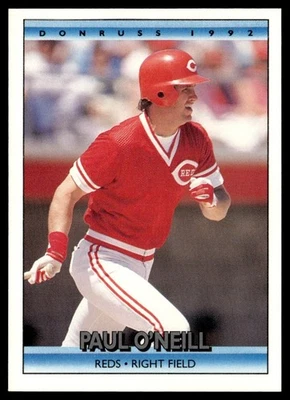 1992 Donruss Paul O'Neill Cincinnati Reds #63 - Image 1 of 2