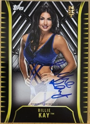 2018 Topps WWE NXT Auto Billie Kay Autograph On Card Auto  ( Jessica McKay) - Image 1 of 2