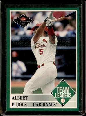 Fleer Platinum 2001 Albert Pujols radiocontrol novato #435 Cardinals Foto 1 de 2
