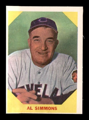 1960 Fleer #32 Al Simmons  EX/EX+ X3259521 - Изображение 1 из 3