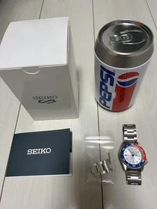 【Near Mint】SEIKO 5 SPORTS SBSA319 4R36 PEPSI Collaboration Limited Edition Rare - Bild 1 von 5