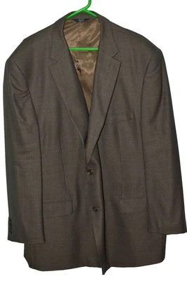 NUEVO 54L PRONTO UOMO Hombres Verde Cabeza de Uñas Lana Suave Tweed Abrigo Deportivo Chaqueta Blazer Foto 1 de 4