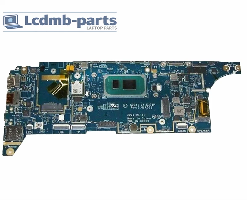Dell Latitude 7320 Motherboard i5-1135G7 4.2GHz 16GB - 8TMYN 08TMYN - Image 1 of 1