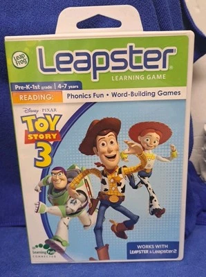 Leap Frog Leapster Explorer Disney Toy Story 3 Learning Game 4-7 Years - Image 1 of 4