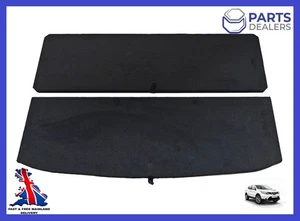 PARA NISSAN QASHQAI J11 2014-2020 MALETERO MEDIO FALSO SUELO CUBIERTA 2 PIEZAS - Imagen 1 de 9