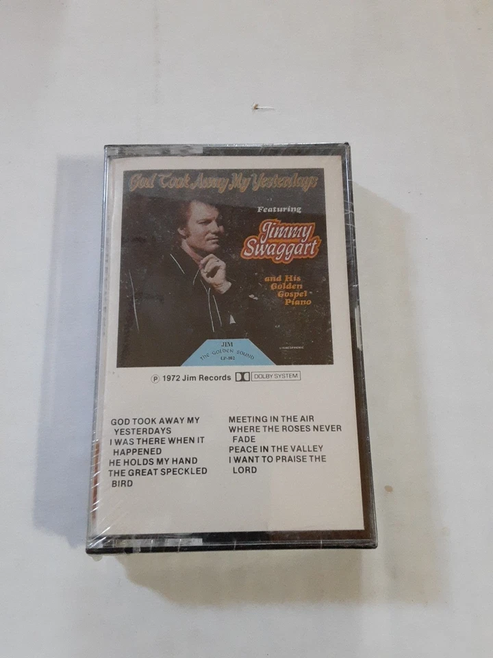 NOS Sealed Cassette Jimmy Swaggart "God Took Away My Yesterdays" 1972 - Image 1 of 4