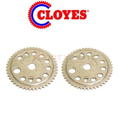 2 pc Cloyes Front Engine Timing Camshaft Sprocket for 2000 Saturn LS1 - pb - Image 1 of 4