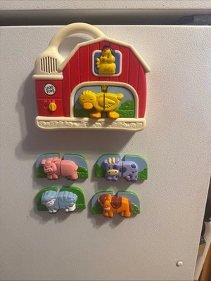 Juego magnético de granero de animales a juego para nevera granja Leap Frog  Foto 1 de 3