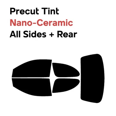 预切车窗膜汽车纳米陶瓷色调适用于丰田 Echo 2000 - 2005 Coupe — 第 1/4 张图片