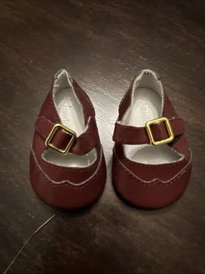 AMERICAN GIRL Historical KIT Chicken Keeping MARY JANE SHOES Gold Buckle - Image 1 of 4