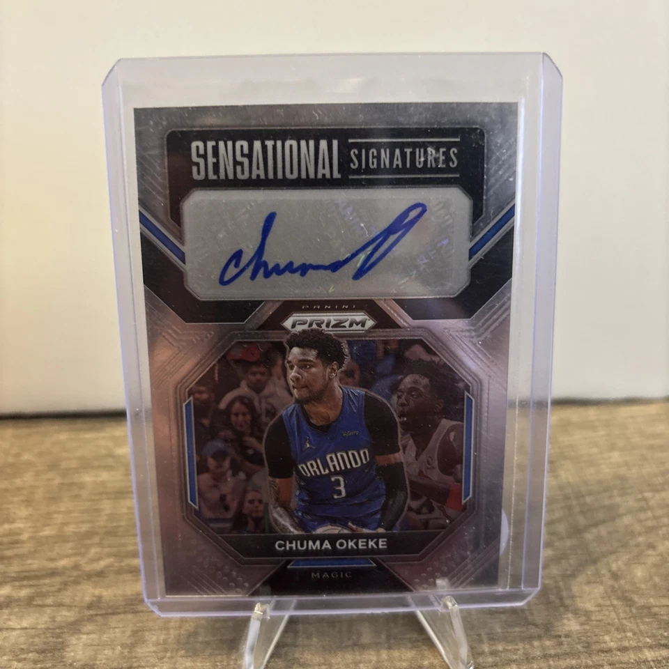 2022-23 Panini Prizm Sensational Signatures Chuma Okeke MAGIC AUTO - Image 1 of 1