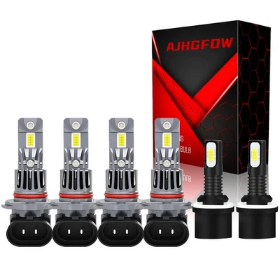 For Buick Century Regal 1997-2005 LED Headlight High Low Fog Light Bulbs*6 - Imagem 1 de 4