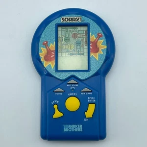 PARKER BROTHERS SORRY! Electronic Handheld Game 1996 Hasbro Family TESTED Works - Picture 1 of 7