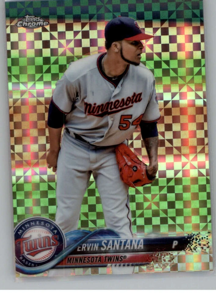 2018 Topps Chrome MLB X-Fractor Refractors Baseball Trading Card Pick From List - Image 1 of 1