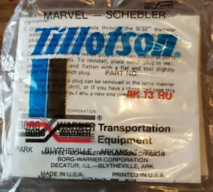 OBSOLETE Genuine NOS Tillotson CARBURETOR REPAIR KIT RK 13 HU OEM w/ Metal Parts - Picture 1 of 4
