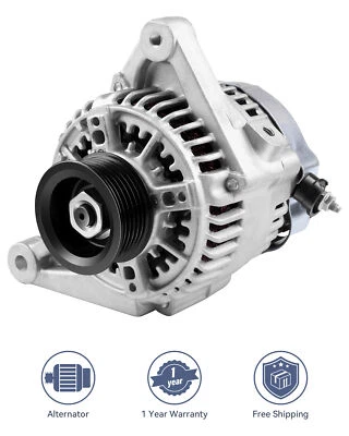 Alternador nuevo AND0177 apto para Chevrolet Prizm 1998-2002 sedán base 4 puertas 1,8 L Foto 1 de 4