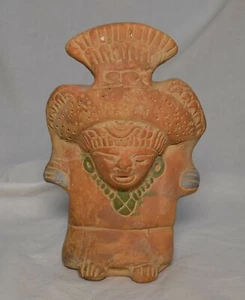 Mayan Aztec Sculpture Folk Art - Picture 1 of 6