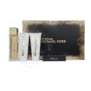 Michael Kors Sexy Amber Eau De Parfum Women's 4 Pc Gift Set - Picture 1 of 7