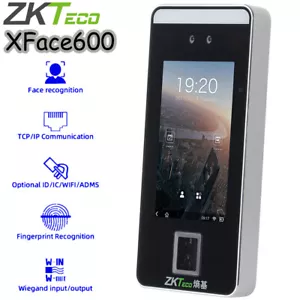 ZKTeco TCP/IP WiFi XFace600 impronte digitali biometriche porta accesso orario presenza - Foto 1 di 13