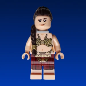 LEGO Star Wars Minifigure: Princess Leia Jabba Slave Outfit (sw1389) (75397) - Picture 1 of 2