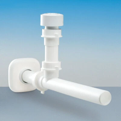 Set scarico tubo aeratore acque reflue valvola di ventilazione DN32 lavabo bagno Durgo - Immagine 1 di 4