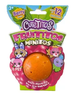 Cutetitos Fruititos Minitos Berry Serie Mini Plüsch Orange Sammlerstück Neu - Bild 1 von 2