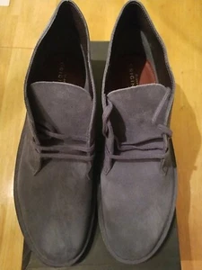 Clarks ORIGINALS Desert BOOT 26139226 Deep Blue Suede Leather 10M New In Box - Bild 1 von 11