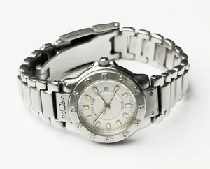 Ellesse Damenuhr Edelstahl Datum Schweizer Quarz (funktioniert)brauche 364 Batterie - Bild 1 von 4