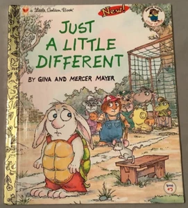 VG1995 Little Golden Book "A" First Edition Just A Little Different Mercer Mayer - Picture 1 of 5