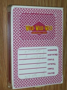 DECK MIT CASINO KARTEN AUS DEM WILDEN WILDEN WESTEN CASINO LAS VEGAS - Bild 1 von 1