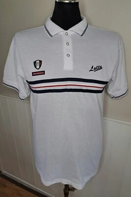 Lotto panel front logo short sleeve collared polo shirt boys size XL — 第 1/4 张图片