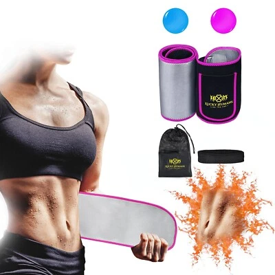 Bauchweggürtel Herren Damen, Hula Hoop Gürtel, Schwitzgürtel Taillenformer - Bild 1 von 4