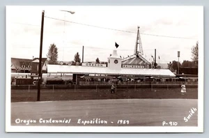 c1959 RPPC Oregon Centennial Exposition RAILROAD RAILWAY VINTAGE Postcard - Picture 1 of 4
