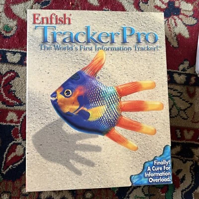 Enfish TrackerPro Software Package - Windows 95, 98, NT BRAND NEW Factory Sealed - Image 1 of 4