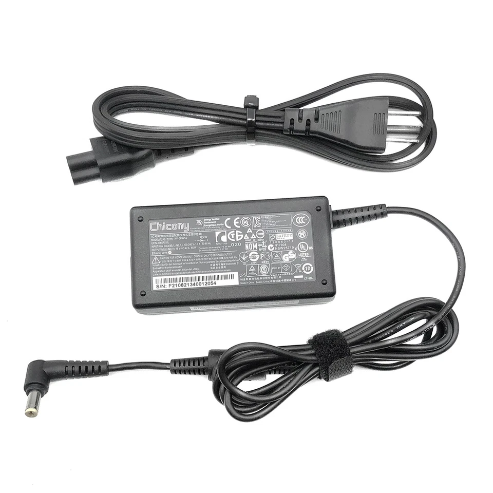 NEW Original Chicony AC Power Adapter A11-065N1A 65W A065R035L Laptop Charger - Image 1 of 4