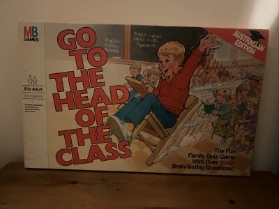 GO TO THE HEAD OF THE CLASS VINTAGE Board Game MB HASBRO 1986 VGC - Image 1 of 4