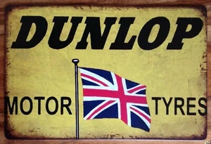 Dunlop Metall Blechschild Humor und passend für Bar Cafe Garage Wanddeko - Bild 1 von 3