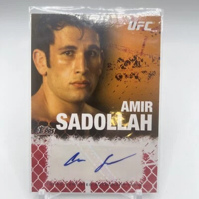 Amir Sadollah 2010 Round 4 Ruby Auto 5/8 UFC - 481 - Image 1 of 2