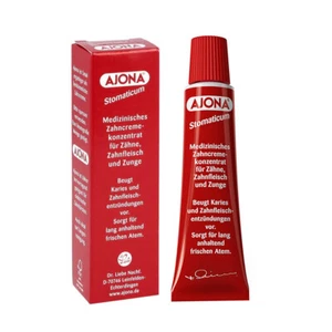 Ajona Medizinisches Zahncreme Zähne Zahnfleisch und Zunge 25ml - Picture 1 of 1
