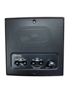 NEW DMC3RS Black M&S Intercom Retro Room Station 3-wire DMC3-4 - Picture 1 of 3