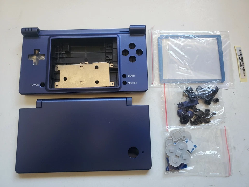 Housing Shell for Nintendo DSi System  Shell Screen lens Replacement blue - Image 1 of 1