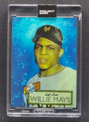 2020 Topps Project 2020 Willie Mays Designed By DON C - Image 1 of 2