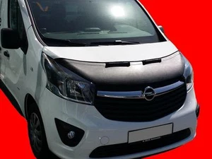 NOSE FRONT END MASK fit Opel - Vauxhall Vivaro since 2014 CAR HOOD BRA TUNING - Imagen 1 de 3